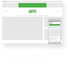 Espacios web leaderboard